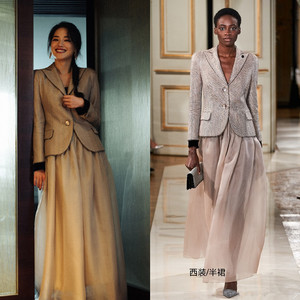 乔其纱西装外套