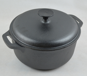 特价包邮 翻砂铸铁汤锅/炖锅/荷兰锅/生铁锅 火锅无涂层 直径24cm