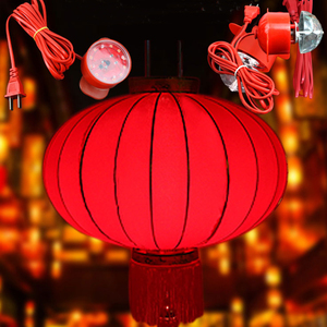 灯笼专用led灯红色彩色魔球旋转灯笼伴侣螺口投影防水节能灯泡