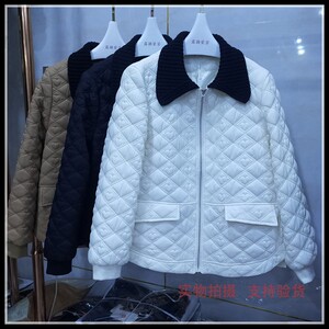 红娅轩3w0910专柜正品冬季新款时尚减龄暗格加棉加厚外套上衣女装