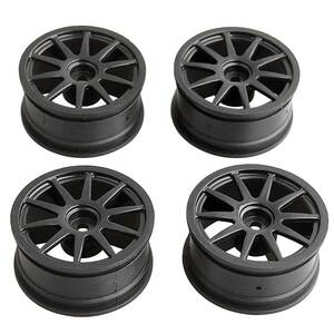 rc模型车hsp 1/0 房车平跑 攀爬 漂移油电车通用塑料轮毂 910b