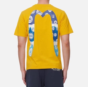 代购日本潮牌evisu短袖福神t恤2022新款蓝色大m男女情侣休闲半袖