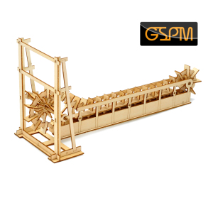 龙骨水车  文创模型拼装模型激光产品  vm-gspm