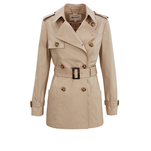 货量有限 chlosio克劳西新款简约干练时尚大气廓型风衣