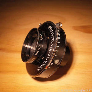德國JML 56mm f1.9 4x5大画幅胶片胶卷相机镜头 可改寶麗來快拍機