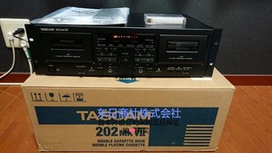 日本代购 Tascam 202MKVII 双磁带卡座录音机支持U盘转录正品保证