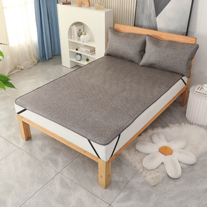 定做夏天凉席藤席折叠加厚防滑冰丝草席子学生宿舍单人床夏季床垫