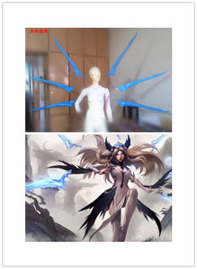 漫萌|英雄联盟lol s8 ig冠军皮肤cos 刀妹艾瑞莉娅道具武器刀