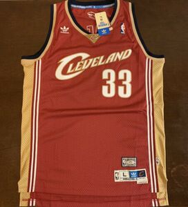 代购 adidas 沙奎尔奥尼尔 克里夫兰骑士队 33号篮球服球衣