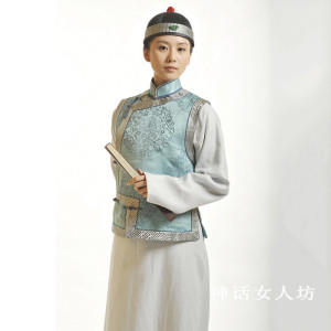 神话古装步步惊心若曦同款男扮女装公子哥男装服装演出服