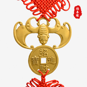 蝙蝠吊金钱