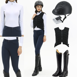 骑马套装女款马术骑行服训练比赛骑行长靴套装马术装备马术服