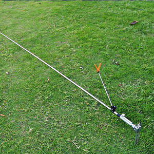 牧马人钓鱼支架不锈钢地插炮台支架钓鱼竿架炮台鱼竿支架渔具架杆