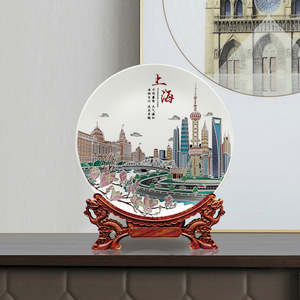 上海故事城市特色工艺品东方明珠旅游纪念品代表上海形象礼品定制
