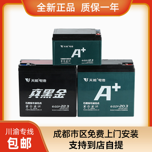 电动车电池  天能电池天能真黑金电池48V12A48V20A60V20AH72V20AH