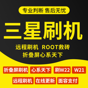 美版三星Fold2 S20+ S21韩版Note10+ N20Ultra刷机刷国行救砖ROOT