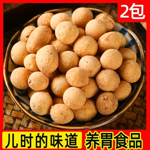 山西吕梁特产炒琪适合养胃的食品小零食棋子豆面豆土炒馍土疙瘩