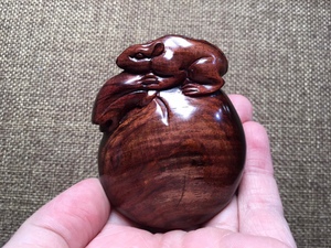 代代数钱鼠把件