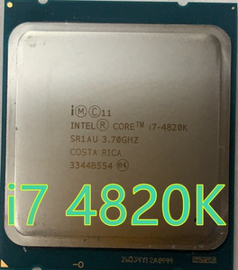 intel/英特尔 i7-4820k cpu 散片 2011台式机cpu 四核 正式版
