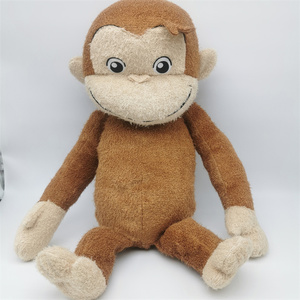 外贸库存尾单 日单猴子毛绒玩具抱抱软猴布艺娃娃公仔儿童玩偶