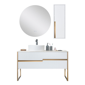 欧路莎浴室柜奢悦系列bc-nl023岩板台面优质亚克力台上盆大气耐用