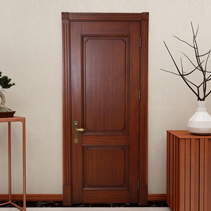 纯全实木玻璃书柜两门美式环保胡桃色红橡木书架置物架71人付款2000