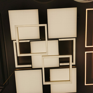 欧普照明叠影系列叠影1100吸顶灯亚克力面罩简约百搭明亮护眼