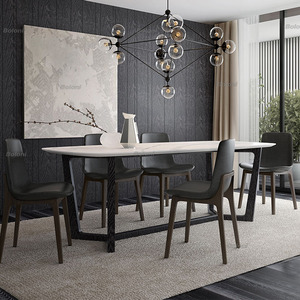 博洛尼 卡米拉岩板餐桌 经典级