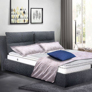 非同家居布艺经典软床卡洛琳舒适床头呵护睡眠