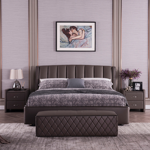 依思蒙沙 依派 皮床 米歇尔 时尚大气现代轻奢630