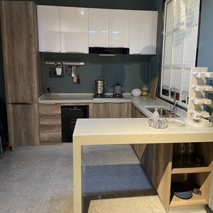 高桥店森美定制衣柜三米地柜 3米台面 1.5米吊柜