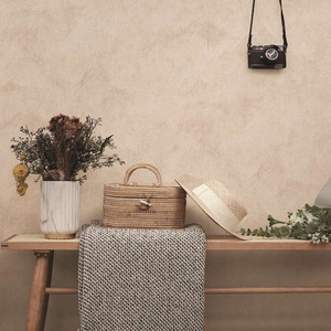 墙布简约现代客厅高档