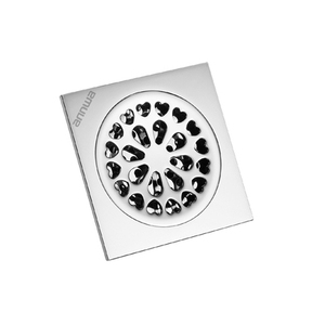 annwa安华卫生间浴室阳台弹簧式黄铜镀铬地漏ndl50t627