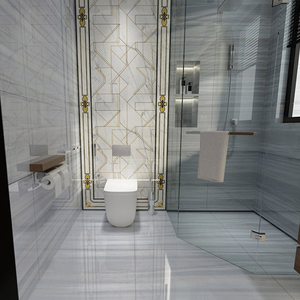 依诺瓷砖厨房空间系列意大利蓝金沙瓷砖900*900通体全瓷砖9qp030