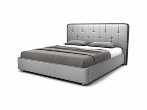 serta/舒达皮艺床spd03卧室软体软硬适中简约舒适居然之家