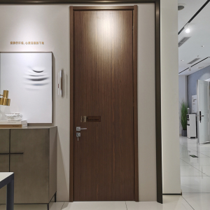 tata木门简约卧室单开门pb003-烟熏黑胡桃