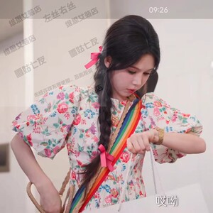 网红姜十七同款衣服连衣裙顾茉莉小日子童瑶同款衣服裙子夏季夏装