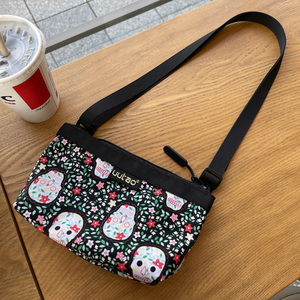 uutao原创轻便包袋女斜挎手机包小布袋子休闲逛街百搭小众布包包