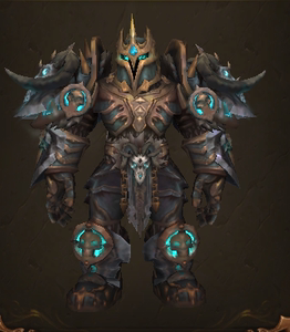 七天魔兽暗夜要塞巫妖王板甲通用套幻化