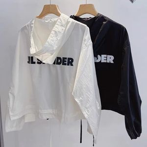 jil sander防晒衣男女极简主义韩版宽松休闲夹克连帽冲锋风衣外套