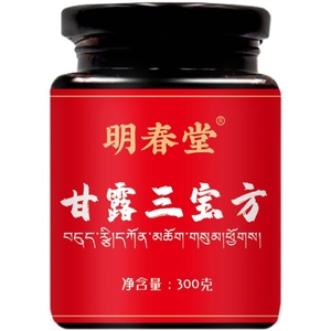 明春堂甘露三宝方膏酸枣仁膏莲子膏黄精膏桂圆茯苓膏百合膏安神膏