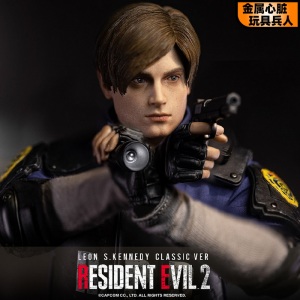 生化危机2里昂手办