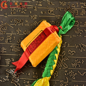 扎基寺开光护身符财神庙八合一金刚结的大护身符藏传佛教扎基拉姆