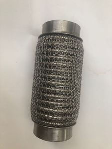 适用北汽幻速s6三元催化器排气管前节上的软网节连接波纹管钢丝网