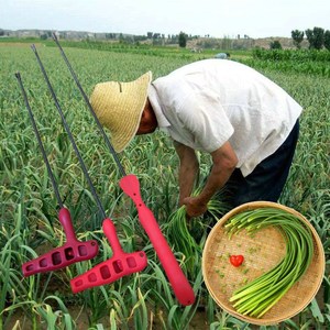 蒜苔收割刀抽蒜薹神器打蒜苔刀剥拔刮划蒜薹的工具农用快速收割刀