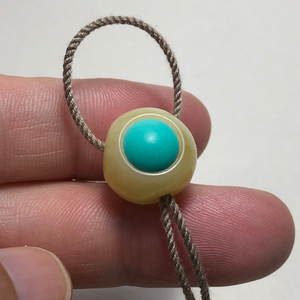 天然蜜蜡绿松石三角三通佛头金刚星月菩提/文玩佛珠配饰