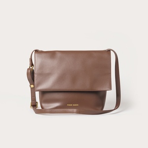 parme marin 女包牛皮复古邮差包2021潮斜挎质感好 品牌正品保证