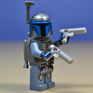 lego 乐高 星球大战 sw468 人仔 詹戈 费特 jango fett 75015