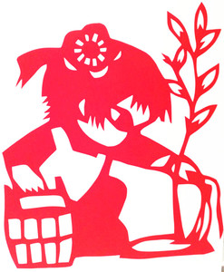 550人付款淘宝英雄人物剪纸非遗特色民俗系列纯手工刻纸成品装饰画