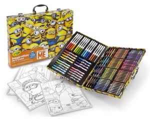 现货美国绘儿乐Crayola儿童画笔水彩笔蜡笔140件绘画礼盒套装